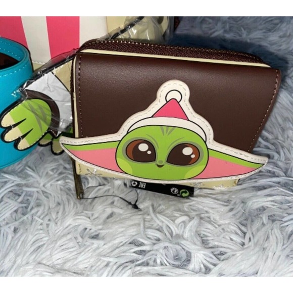 NWT Grogu Christmas Mini Backpack and Wallet main image 5
